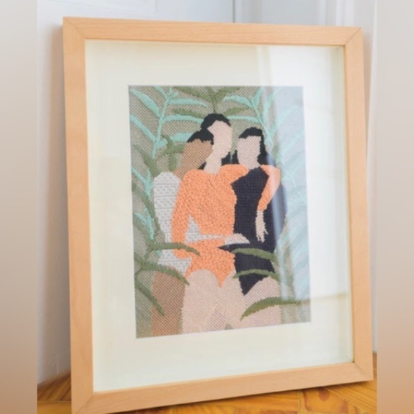 Sisterhood Needlepoint Kit/NEW NWT/ Canvas Mesh Size: 13 holes per in. 8x11in - Picture 1 of 12